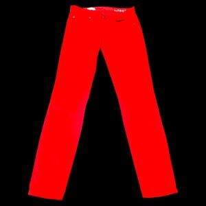Gap Corduroy Pants Red Straight leg Low rise Size 2